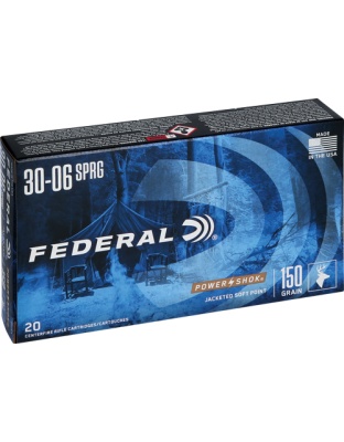 FEDERAL POWER-SHOK 30-06 150GR