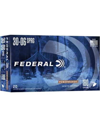 FEDERAL POWER-SHOK 30-06 180GR