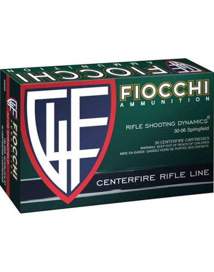 FIOCCHI 30-06 165GR PSP