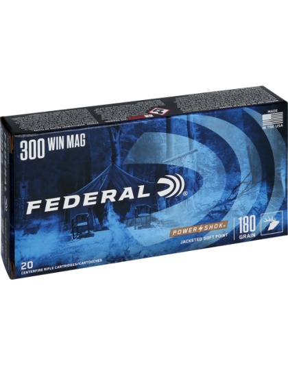 FEDERAL POWER-SHOK 300 WIN MAG