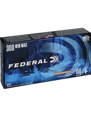 FEDERAL POWER-SHOK 300 WIN MAG