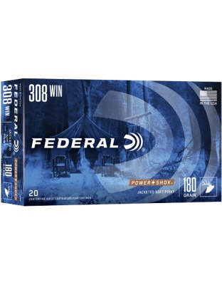 FEDERAL POWER-SHOK 308 WIN