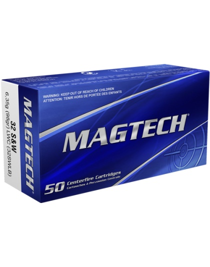 MAGTECH 32 S&W LONG 98GR LEAD