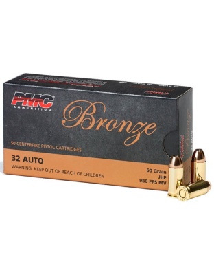 PMC 32 ACP 60GR JHP