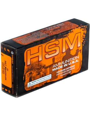 HSM 357 MAXIMUM 158GR JHP