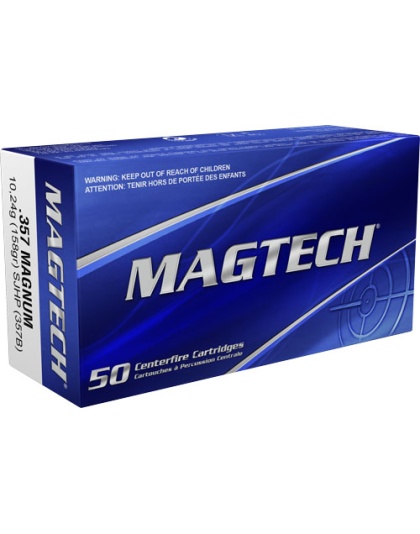 MAGTECH 357 MAG 158GR SJHP