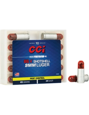 CCI SHOTSHELL 9MM LUGER 53GR