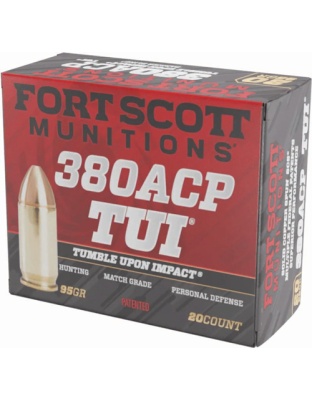 FORT SCOTT 380 ACP 95GR TUI