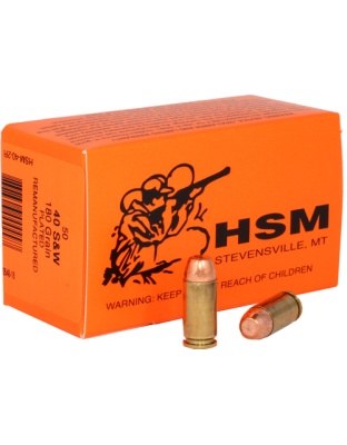 HSM REMANUFACTURED 40 SW 180GR