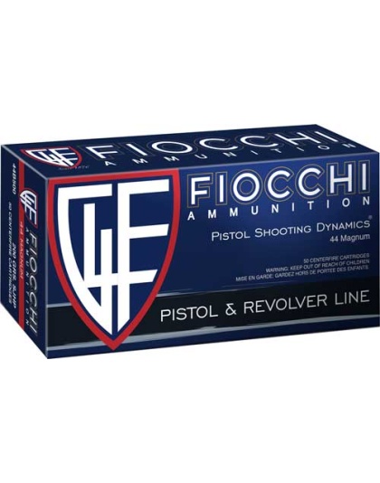 FIOCCHI 44 REM MAG 200GR SJHP