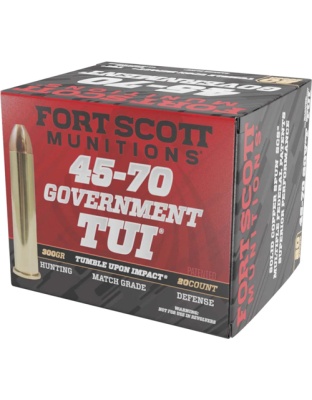 FORT SCOTT 45-70 GOV 300GR TUI