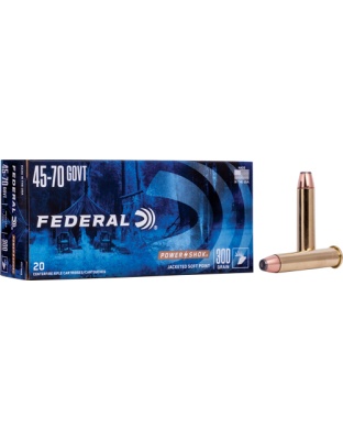 FEDERAL POWER-SHOK 45-70 GOV