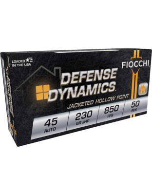 FIOCCHI 45 ACP 230GR JHP