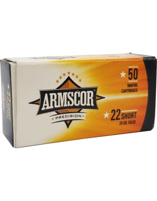 ARMSCOR 22 SHORT 29GR PLATED