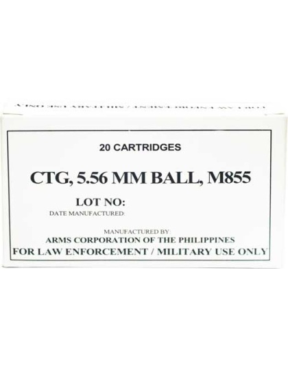 ARMSCOR 5.56X45 62GR FMJ