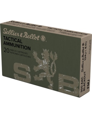 S&B 300 AAC 124GR FMJ