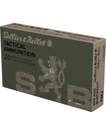 S&B 300 AAC 124GR FMJ