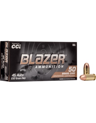 CCI BLAZER BRASS 45 ACP 230GR