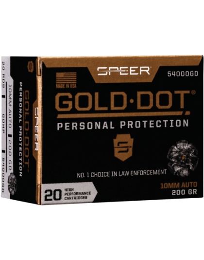 SPEER GOLD DOT 10MM 200GR