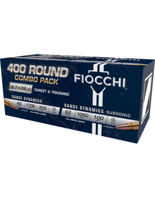 FIOCCHI 5.7X28 300RD 40GR FMJ