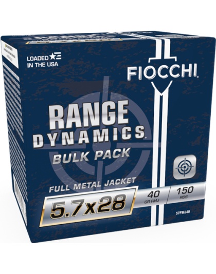 FIOCCHI 5.7X28 40GR FMJ 150RD