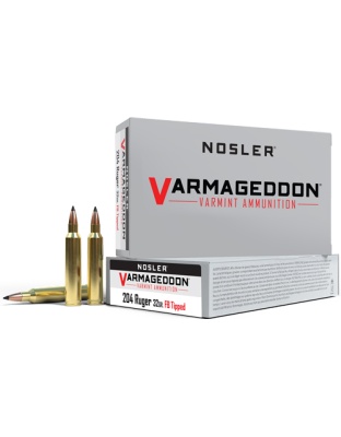 NOSLER VARMAGEDDON 204 RUGER