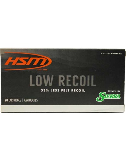 HSM LOW RECOIL 6.5 CM 140GR