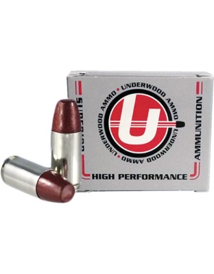 UNDERWOOD 9MM +P 147GR HARD