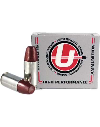 UNDERWOOD 9MM +P 147GR HARD