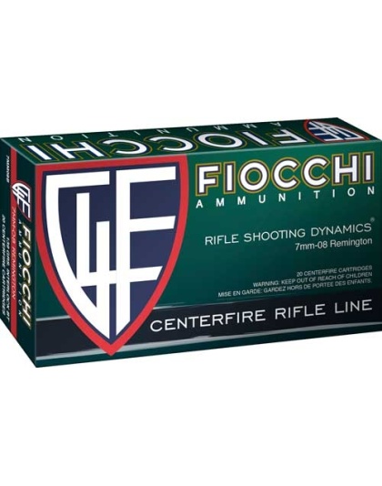 FIOCCHI 7MM-08 REM 139GR PSP