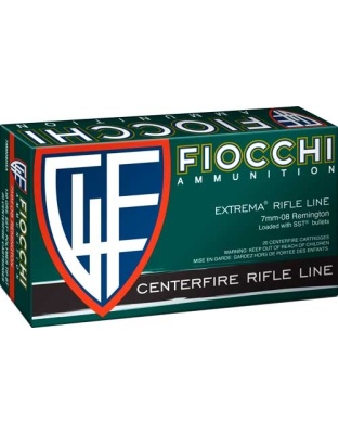 FIOCCHI 7MM-08 REM 139GR SST