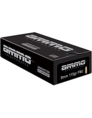 AMMO INC 9MM LUGER 115GR TMC