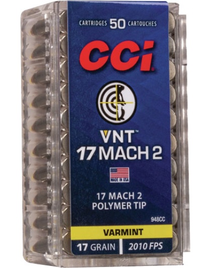 CCI VNT 17 MACH2 17GR VARMINT