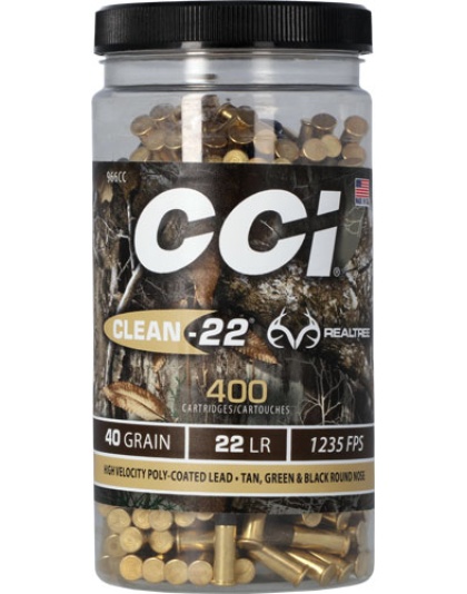 CCI CLEAN 22LR 40GR REALTREE