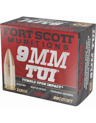 FORT SCOTT 9MM LUGER 115GR