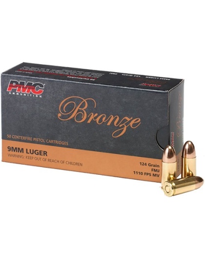 PMC 9MM LUGER 124GR FMJ