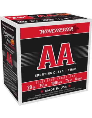 WINCHESTER AA 20GA 2.75" 7/8OZ