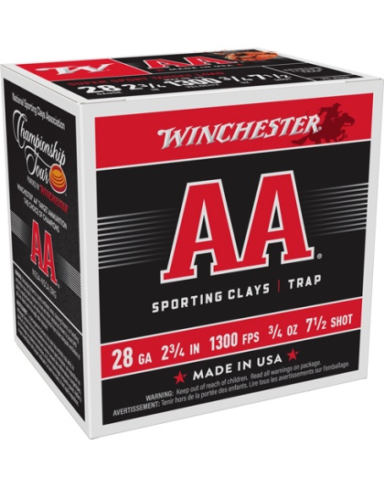 WINCHESTER AA 28GA 2.75" 3/4OZ