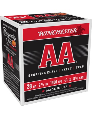 WINCHESTER AA 28GA 2.75" 3/4OZ