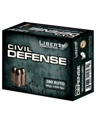 LIBERTY CIVIL DEFENSE 380 ACP