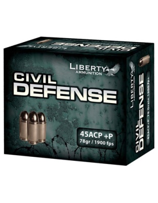 LIBERTY CIVIL DEFENSE 45 ACP