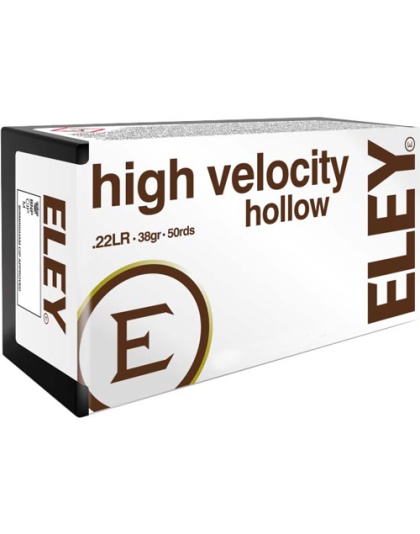 ELEY HIGH VELOCITY 22LR 38GR