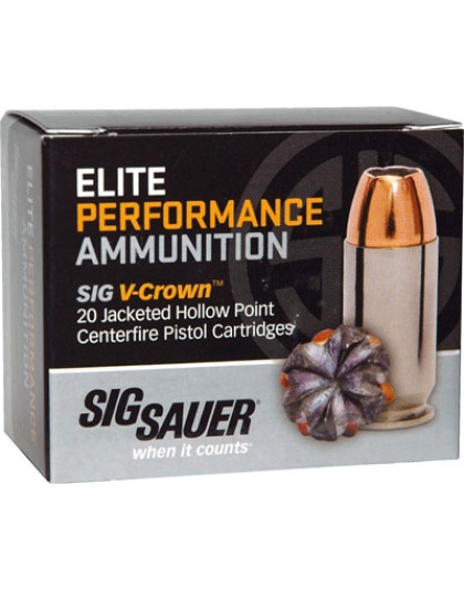 SIG 10MM 180GR ELITE V-CROWN