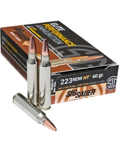 SIG 223 REM 60GR HT ELITE