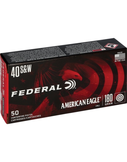 FEDERAL AE 40 SW 180GR FMJ-TC