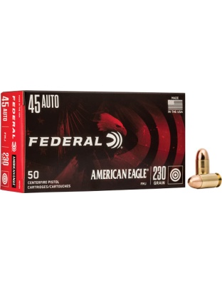 FEDERAL AE 45 ACP 230GR FMJ