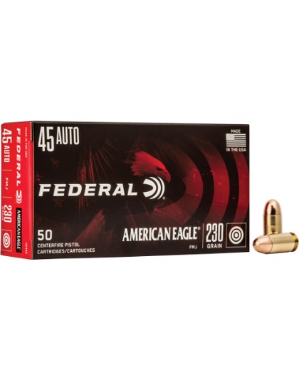 FEDERAL AE 45 ACP 230GR FMJ