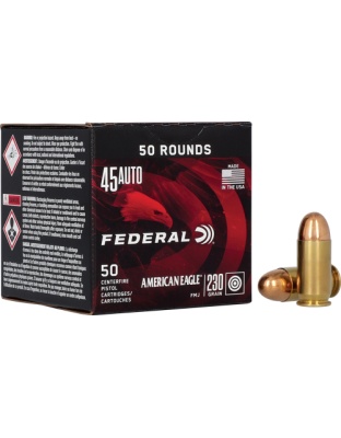 FEDERAL AE 45 ACP 230GR FMJ