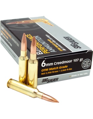 SIG 6MM CM 107GR OTM 20RD