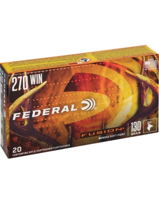 FEDERAL FUSION 270 WIN 130GR